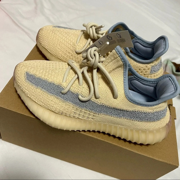 🆕 DS Yeezy Boost 350 Linen - Picture 2 of 6